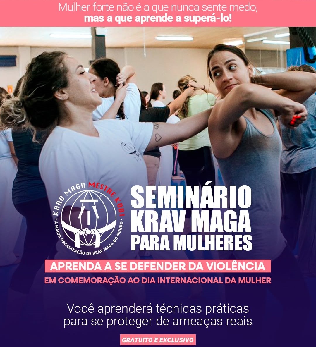 Seminário de Defesa Pessoal para Mulheres